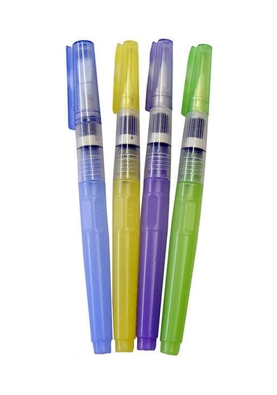 Zig Brush2o Su Hazneli Fırça (water Brush) 4 Boy Set
