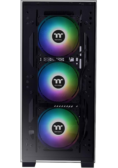 Thermaltake Versa T25 CA-3R5-65M1WE-00 650W 80+ ARGB Fanlı ATX Bilgisayar Kasası Siyah