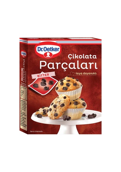 Dr.oetker Bitter Çikolata Parçaları 70 G - 7 Adet Tarı