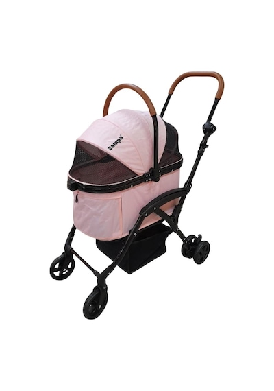 Zampa Orbit Kedi Ve Köpek Arabası Pembe 50x70x100 Cm