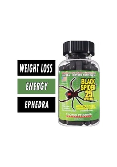 Cloma Black Spider Thermogenic Fat Burner 100 Kapsül