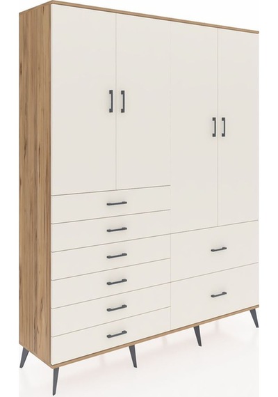 Hyperion Gardrop 7 Raflı 8 Çekmeceli 4 Kapaklı 176x44x221 Çam-aytaşı Aytaşı Hyperion Gardrop 7 Raflı 8 Çekmeceli 4 Kapaklı 176x44x221 Çam-aytaşı Aytaşı