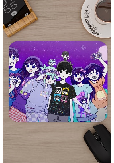 Omori Kaymaz Dikişli Kauçuk Oyuncu Mousepad V3 - 22x18 Gaming Mouse Pad Fare Altlığı