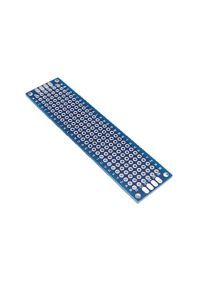 2x8cm 06x28 Proto Pcb Pertinaks Elektronik Devre Prototip Deney Kartı Delikli Plaket Fr4