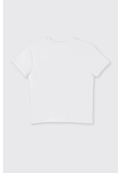 Panço Erkek Çocuk Kayık Desenli Lacivert Pijama Takım