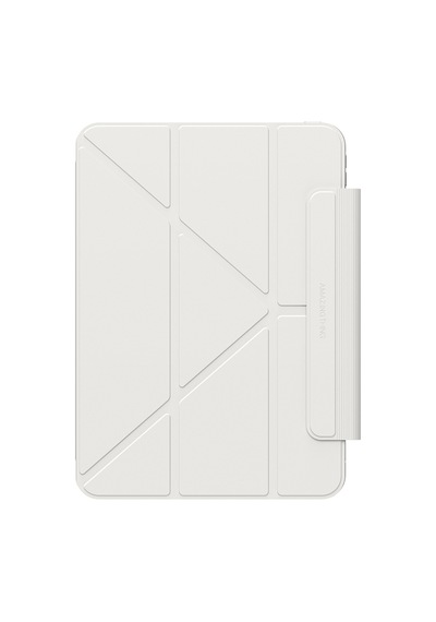 Apple Uyumlu iPad  Pro 11 2024 Amazingthing Minimal Mag Katlanabilir Standlı Kalem Bölmeli Kılıf Starlight Kapaklı Kılıf