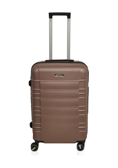 Hoffmannss Travel Star Orta Boy Abs Valiz - Platin - 66x45x26 Cm Çok Renkli