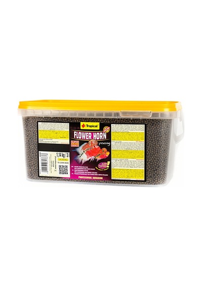 Tropical Flower Horn Young Pellet 100 Gr Açık