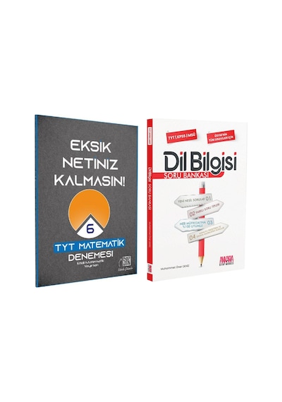 Etkili Matematik Tyt Matematik Eksik Netiniz Kalmasın Deneme Ve Akm Dil Bilgisi Soru Bankası Seti