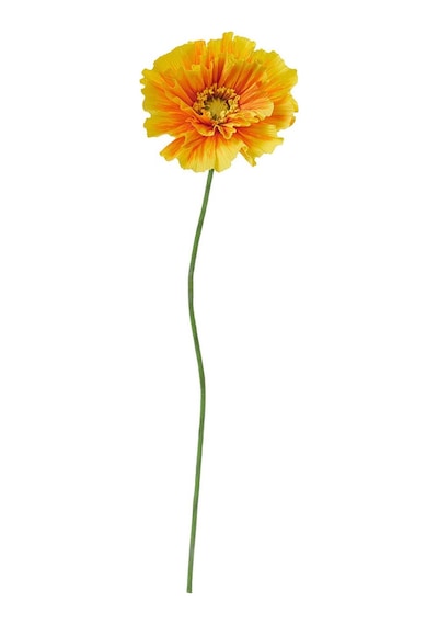 Yapay Çiçek, Turuncu, 40 Cm, Gelincik