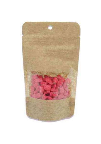 Kraft Pencereli Doypack 85X145 Mm 25 Li Paket N11.872