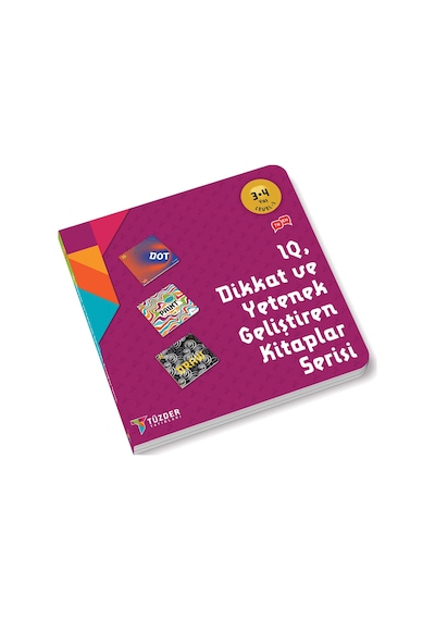 6'Lı Set 3-4 Yaş / Iq Dikkat ve Yetenek Geliştiren Kitaplar