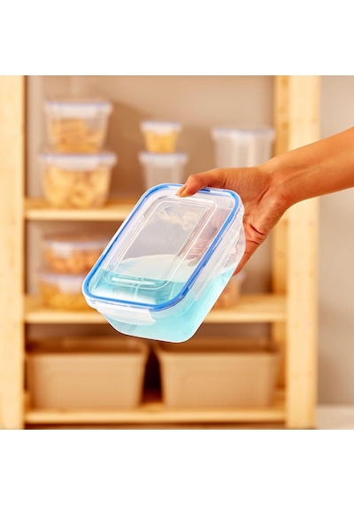4'lü Contalı Dikdörtgen Set 400,800,1400,2300 Ml Diğer