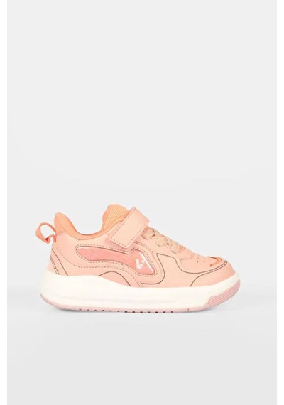 Vicco Disnew Çocuk Cırtlı Işıklı Sneaker Ayakkabı 220.25y.111 PUDRA