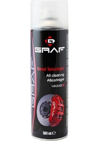 Graf Degraser Balata Spreyi Yağ-kir Sökücü 400ml Siyah
