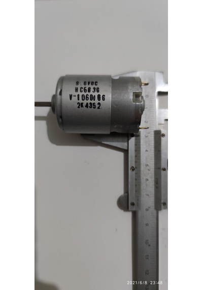 Motor 9,6 Volt Jhonson Şarjlı Matkap,Oyuncak Araba Motoru