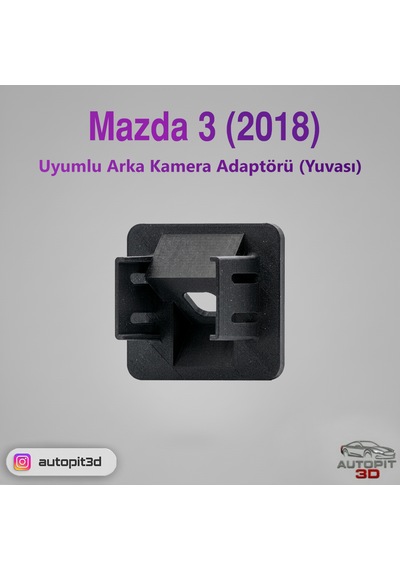 Mazda 3 2018 Uyumlu Arka Kamera Adaptörü Yuvası