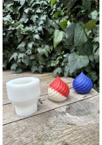 Rus Masalı Mum Kalıbı Silikon Çok Renkli