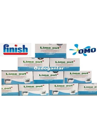 10 Ad Lime Out Çamaşır Bulaşık Makinesi Kireç Yağ Koku Temizleyic