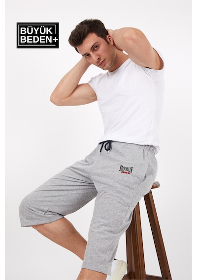 Superlife Süperlife Erkek Büyük Beden N.brooklyn Baskılı Standart ®ular Kalıp Şort Spr25bsr089 Gri Melanj Superlife Süperlife Erkek Büyük Beden N.brooklyn Baskılı Standart ®ular Kalıp Şort Spr25bsr089 Gri Melanj