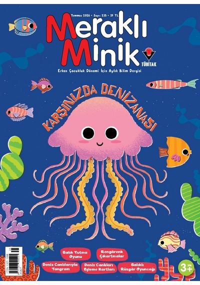 Meraklı Minik Dergi Temmuz 2026 3-6 Yaş