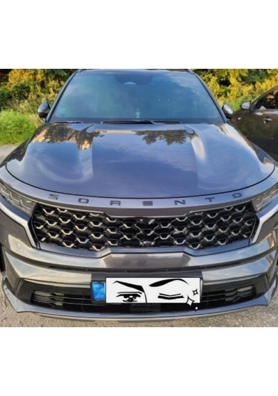 Dk Kia Sorento 2021 2023 Ön Kaput Ve Bagaj 3m Abs Siyah Yazı Logo