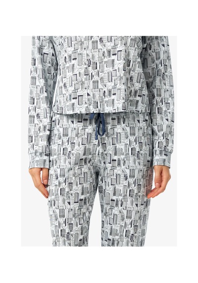 Blackspade Kadın Pijama Takımı 52234 - Baskılı Desenli