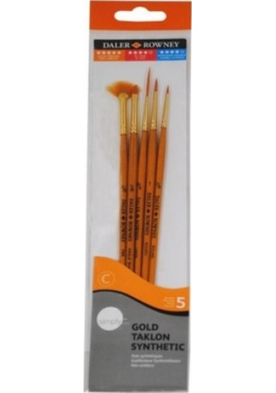 Daler Rowney 5'li Fırça Seti N11.2289