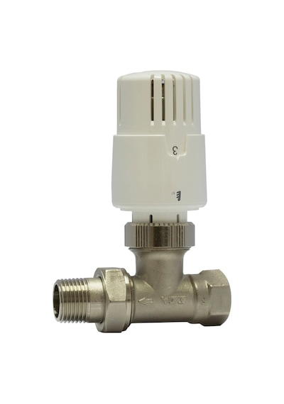 Eca 1/2'' Düz Termostatik Radyatör Vanası Valf 602120756