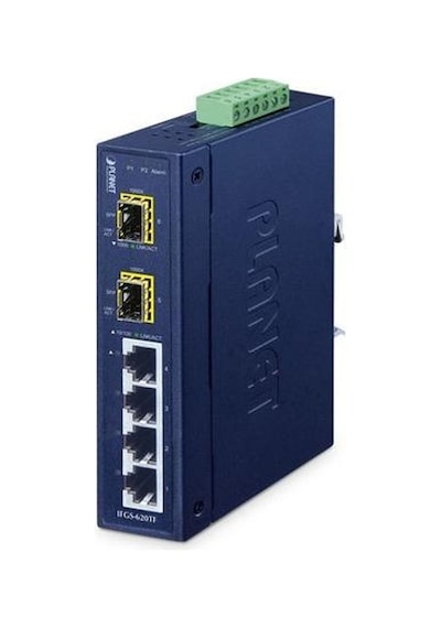 Planet Pl-ıfgs-620tf 4 Port 10/100mbps 2 Port Sfp Endüstriyel Switch