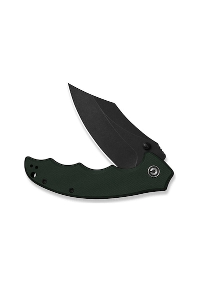 Civivi Pentad Black G10 Handle Black Stonewashed Nitro-v Blade Kamp Çakı Siyah