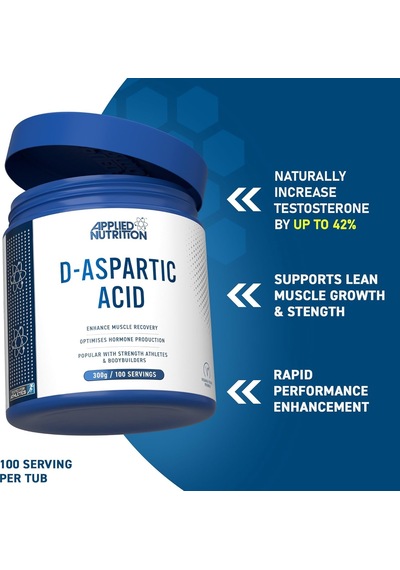 Applied Nutrition Daa-aspartic Acid - Natural Booster For 300 G
