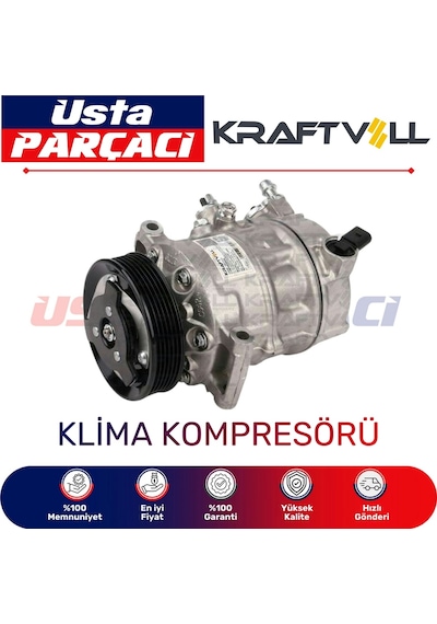 Wöbermann + Kraftvoll Vw Eos 2006-2015 Klima Kompresörü