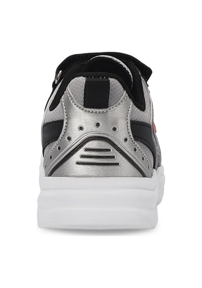 Slazenger KENDALL Çocuk Cırt Cırtlı Gri / Siyah Günlük Spor Ayakkabısı