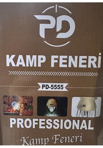 Powerdex Pd-5555 Şarjlı Kamp Lambası Krem