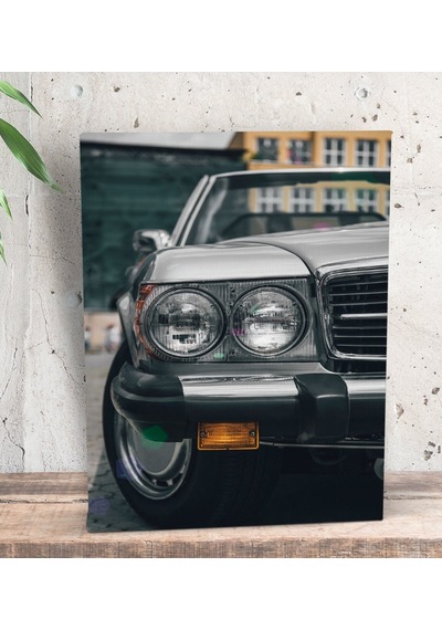 Bk Gift Klasik Araç Tasarımlı Dekoratif Mini Kanvas Tablo 15X20Cm (506660945)