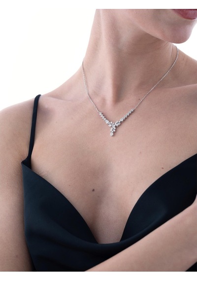 Nochediamond 1,41 Karat Fantezi Pırlanta Gerdanlık-596