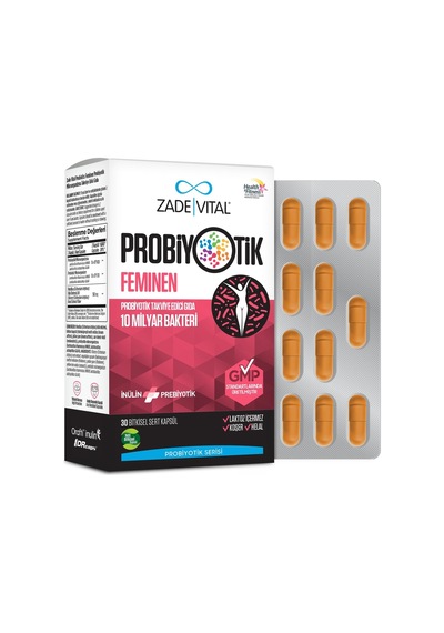 Feminen Probiyotik Takviye Edici Gıda 30 Kapsül 1 X 30 Adet
