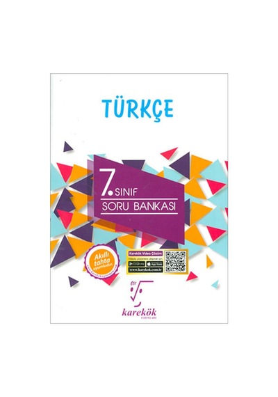 7 Sınıf Türkçe Soru Bankası Karekök Yayınları