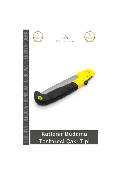 Testere Çelik Keskin Pratik Portatif Güçlü Bahçe 180 Mm Katlanır Budama Testeresi Çakı Tipi