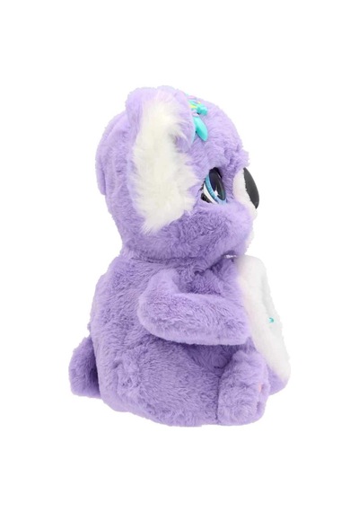 Mey İthalat Sesli Ve Işıklı İnteraktif Peluş Anne Koala Mor