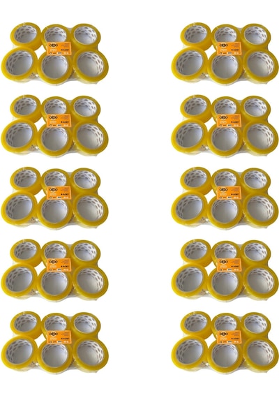 Otto Bant Şeffaf Koli Bandı Bantı / 45 Mm X 100 Metre / 6 Adetlik 10 Paket 60