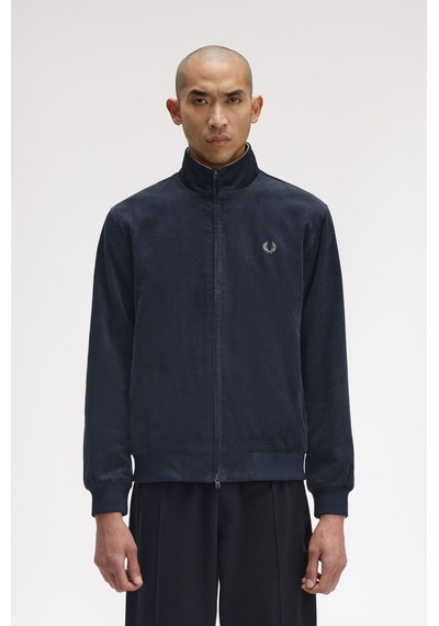 Fred Perry J8546 Cord Brentham Erkek Ceket Lacivert