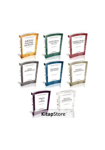 Aforizma Seti-8 Kitap Takım- Maya Kitap