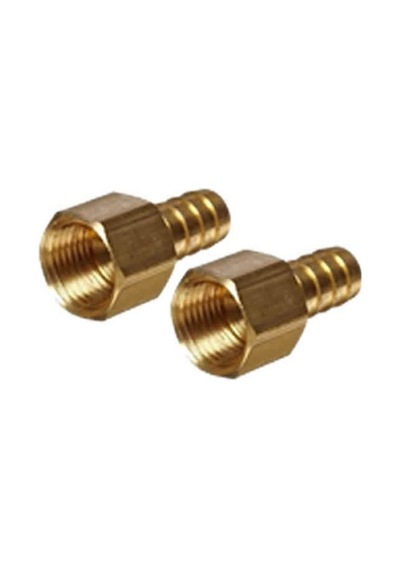 Pirinç Dişi Hortum Rekoru 1/4 - 10 Mm - 1 Adet