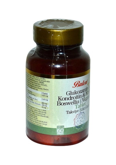 Glukozamin Kondroitin Msm Boswellia 60 Tablet