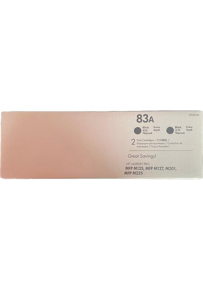 Hp 83a Cf283af Siyah Toner