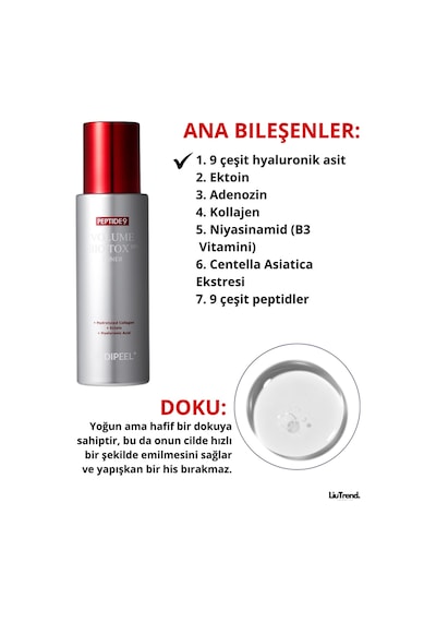 Medipeel Peptide 9 Volume Bio Tox Toner Pro 250 Ml Matrixyl Ile Peptid Toner Güçlendirici M0406