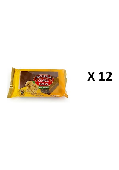 Koska Cevizli Yaz Helvası 500 Gr X 12 Adet