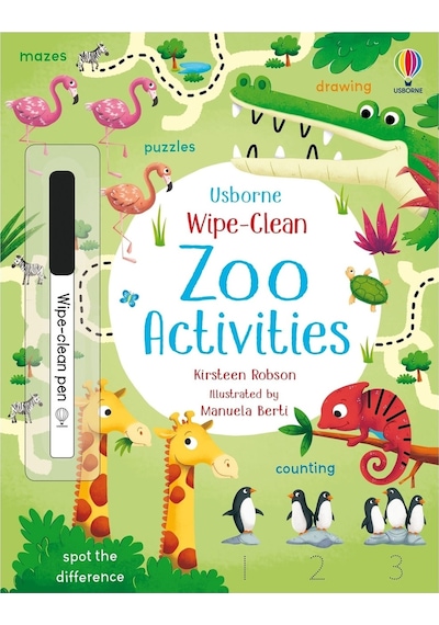 Wipe And Clean Zoo Activities